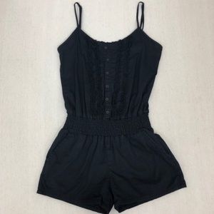 Mudd Romper Black